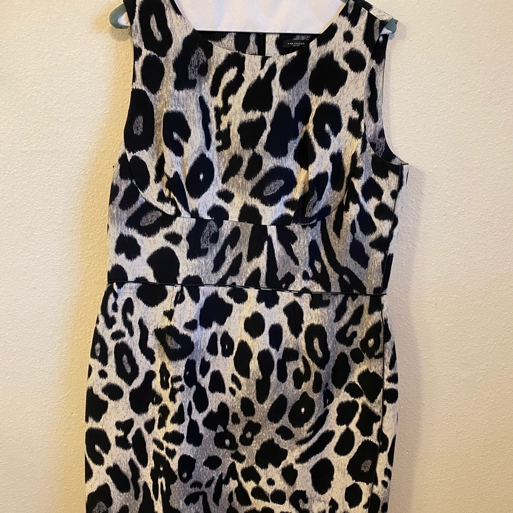 Ann Taylor Dress Leopard or Cheetah dress size 12
